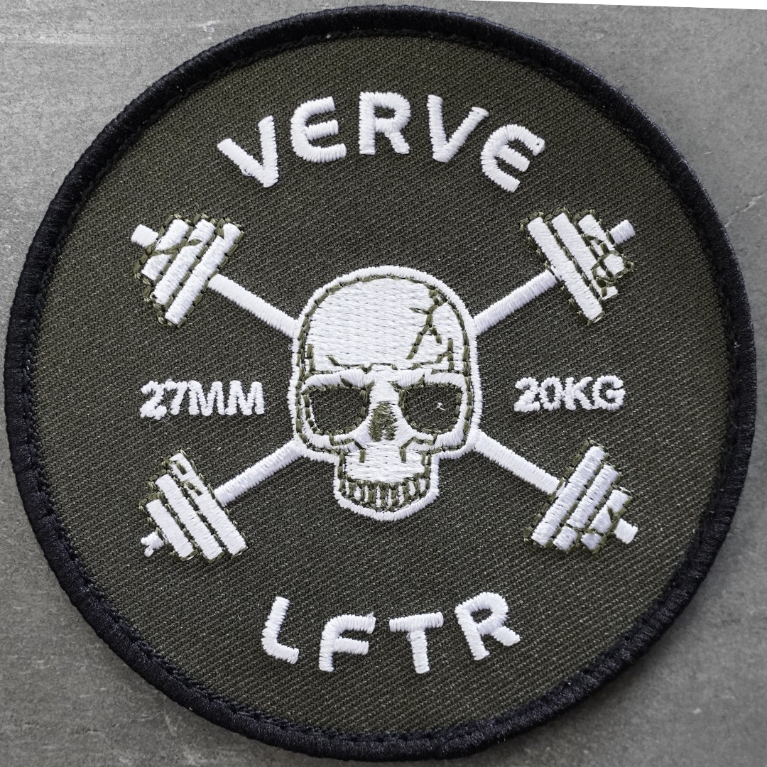 Dead LFTR Velcro Patch - White. - Image 3