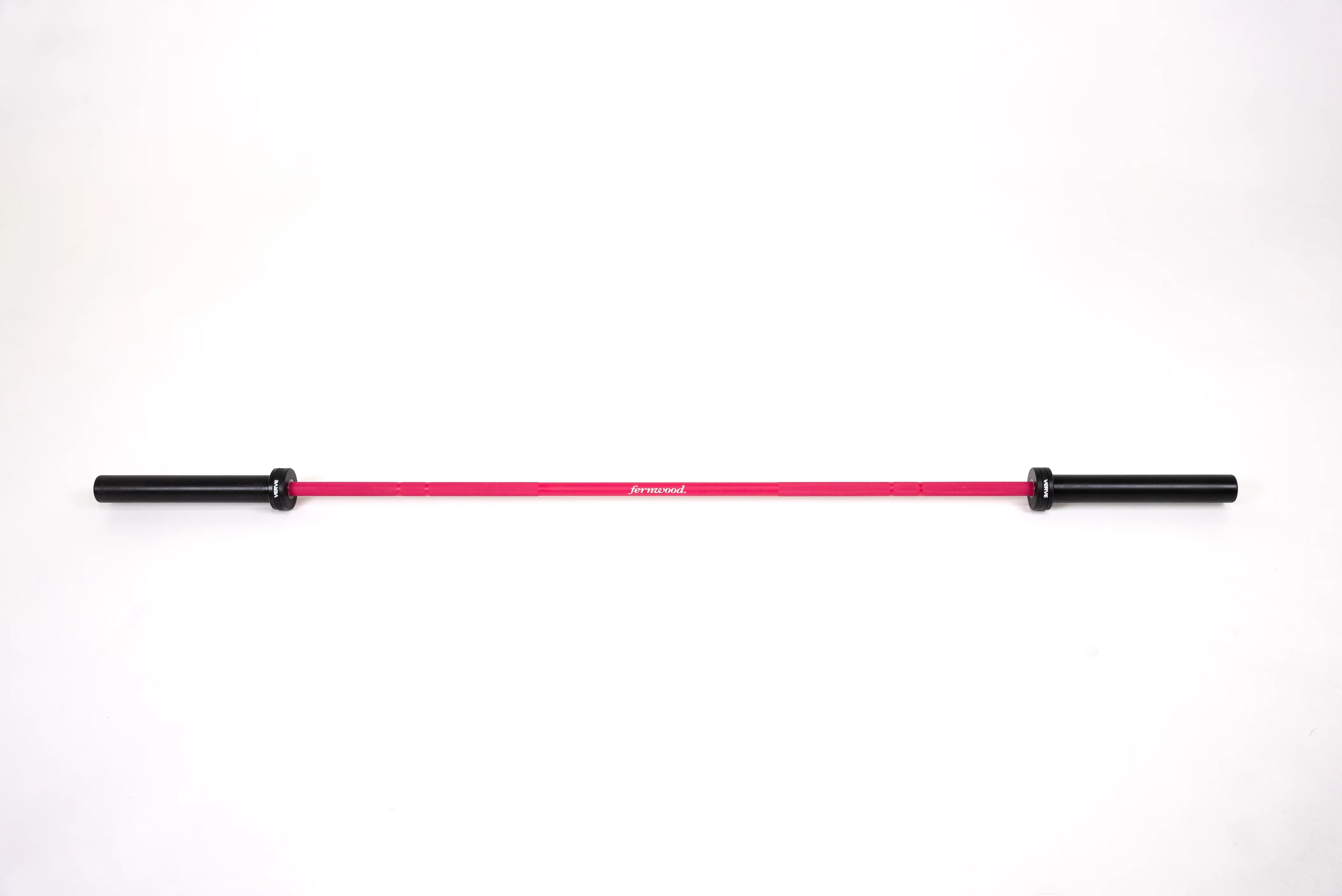 Fernwood Elite Olympic Barbell - Pink - 15kg - Image 6