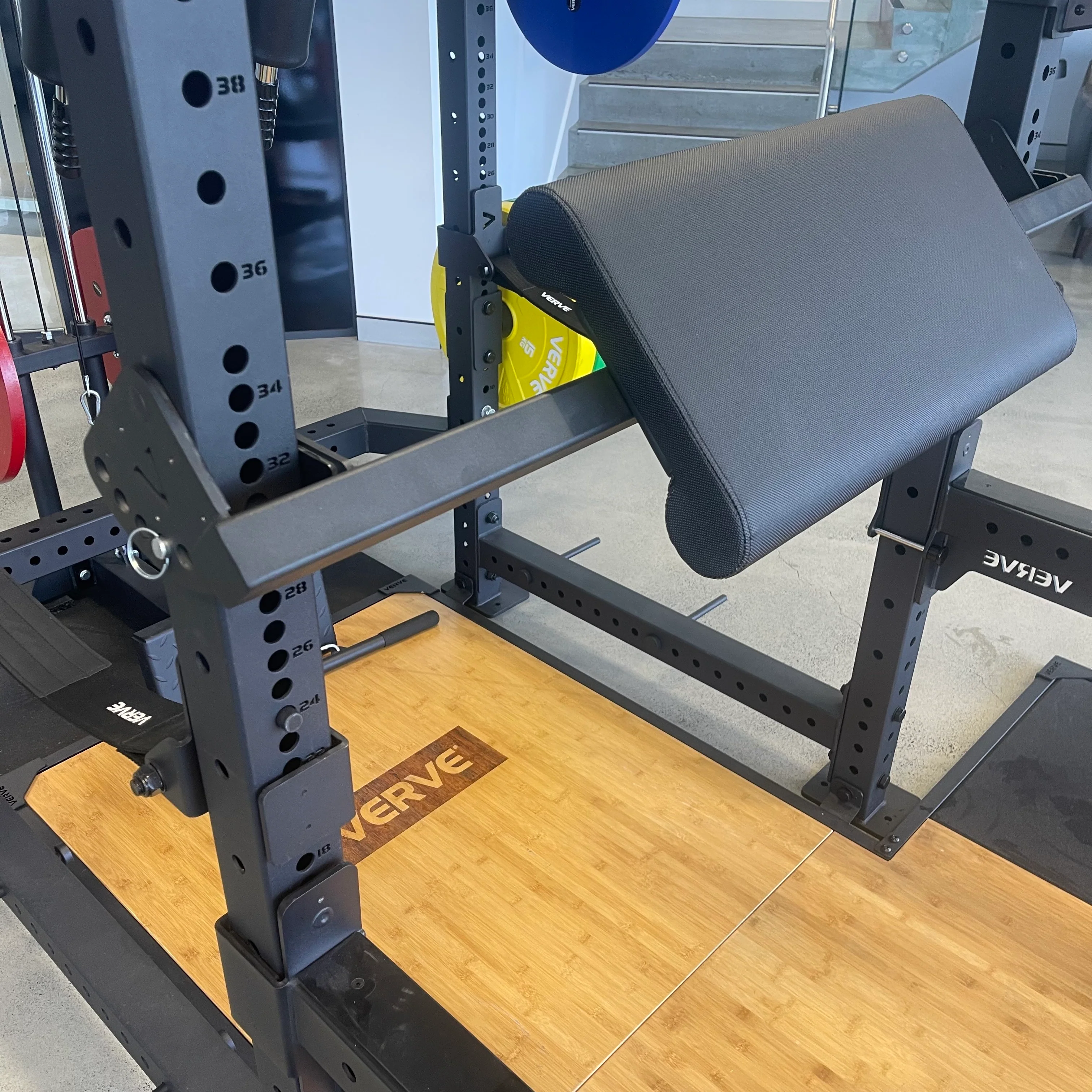 Hip Thruster and Preacher Curl Combo Rack Attachment - Image 3