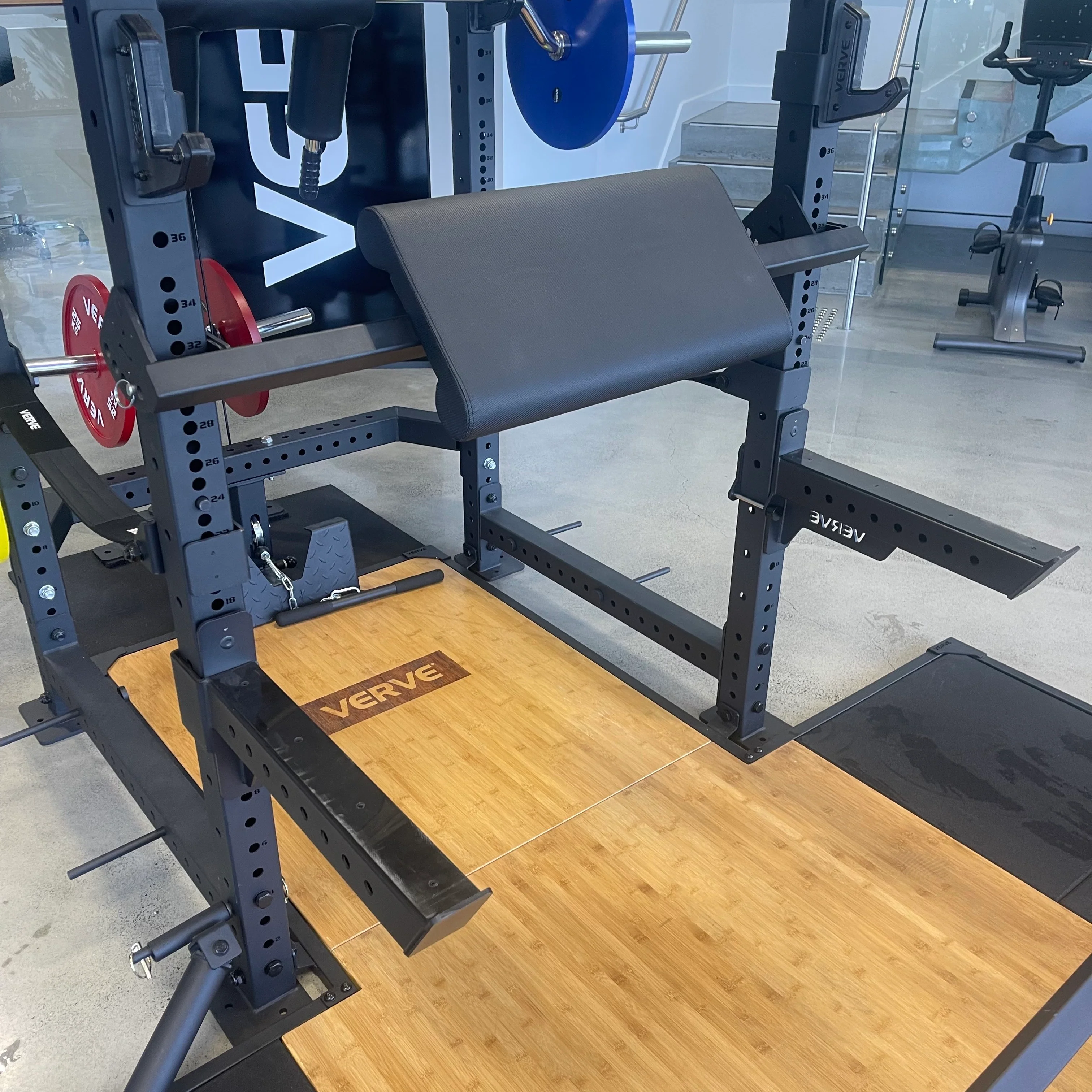Hip Thruster and Preacher Curl Combo Rack Attachment - Image 4