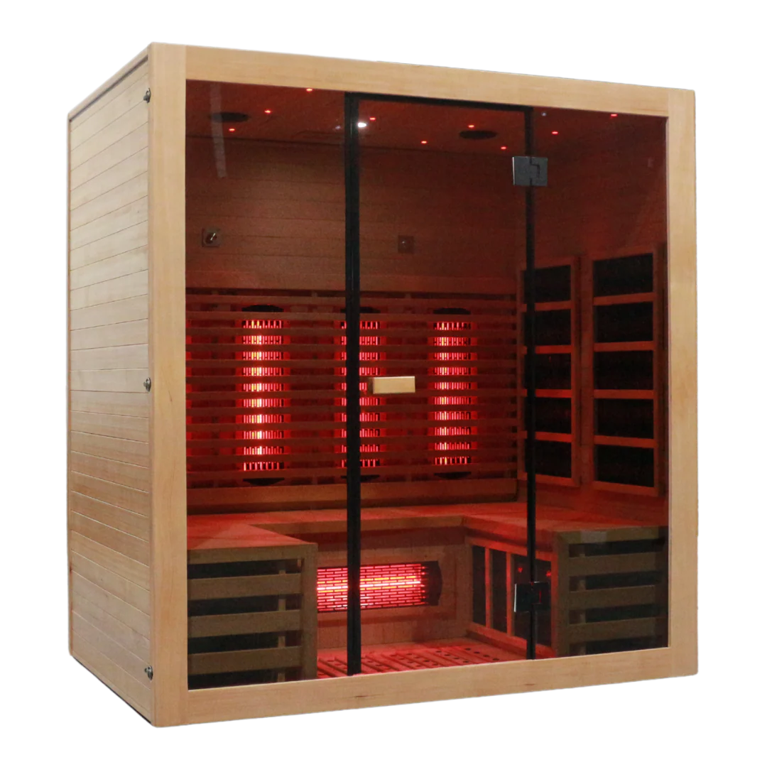 4 Person Full Spectrum Infrared Sauna - Image 7
