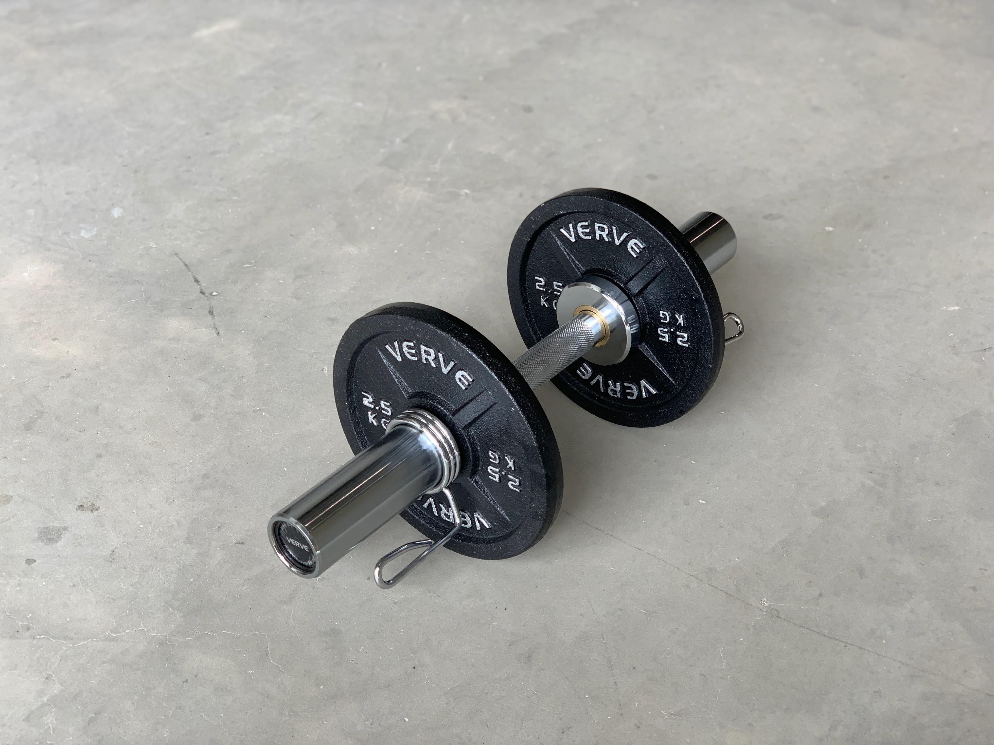 Olympic Dumbbell Handles with Bushings (Pair of 2) - Image 7