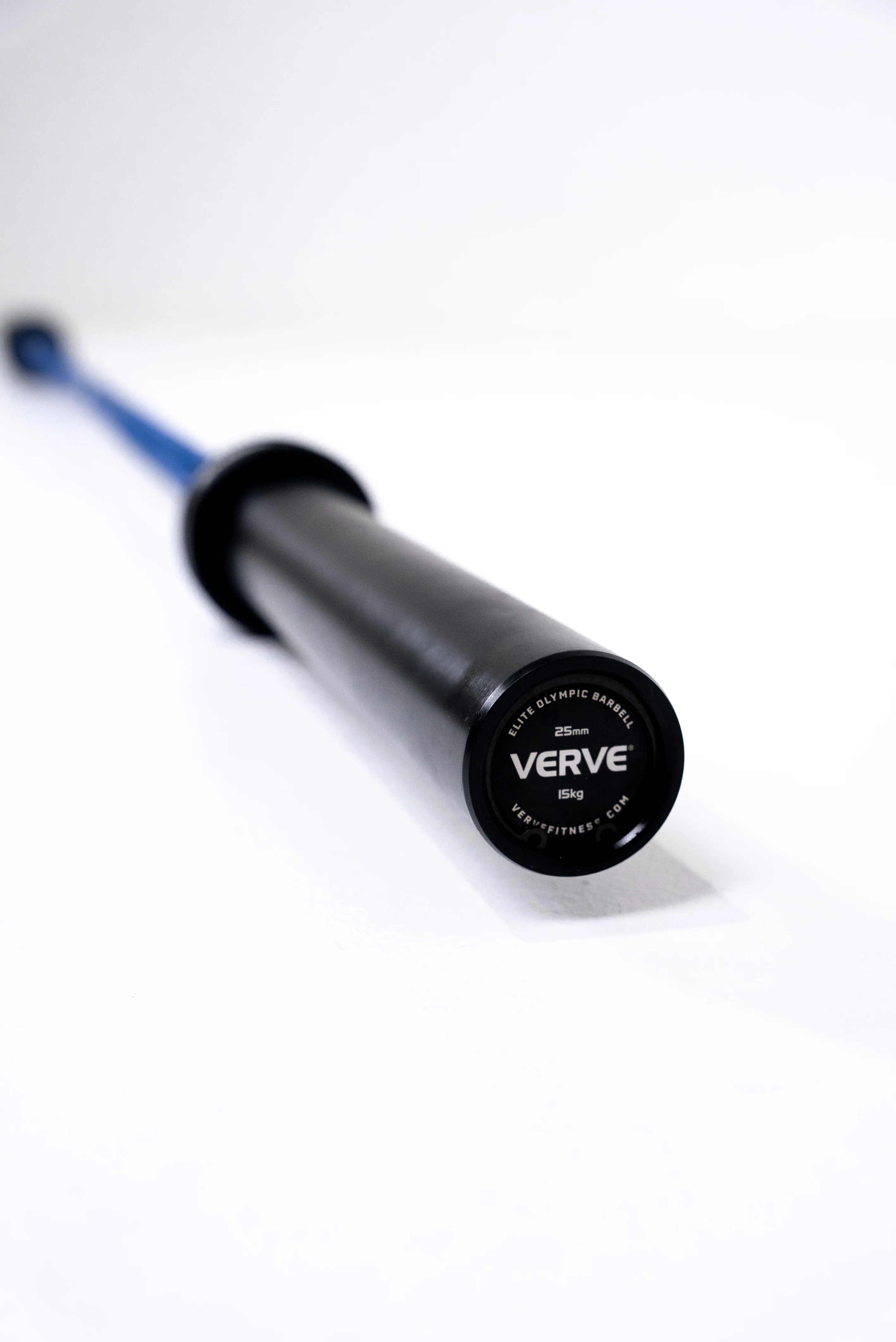 Plus Fitness Elite Olympic Barbell - Blue - 20kg - Image 3