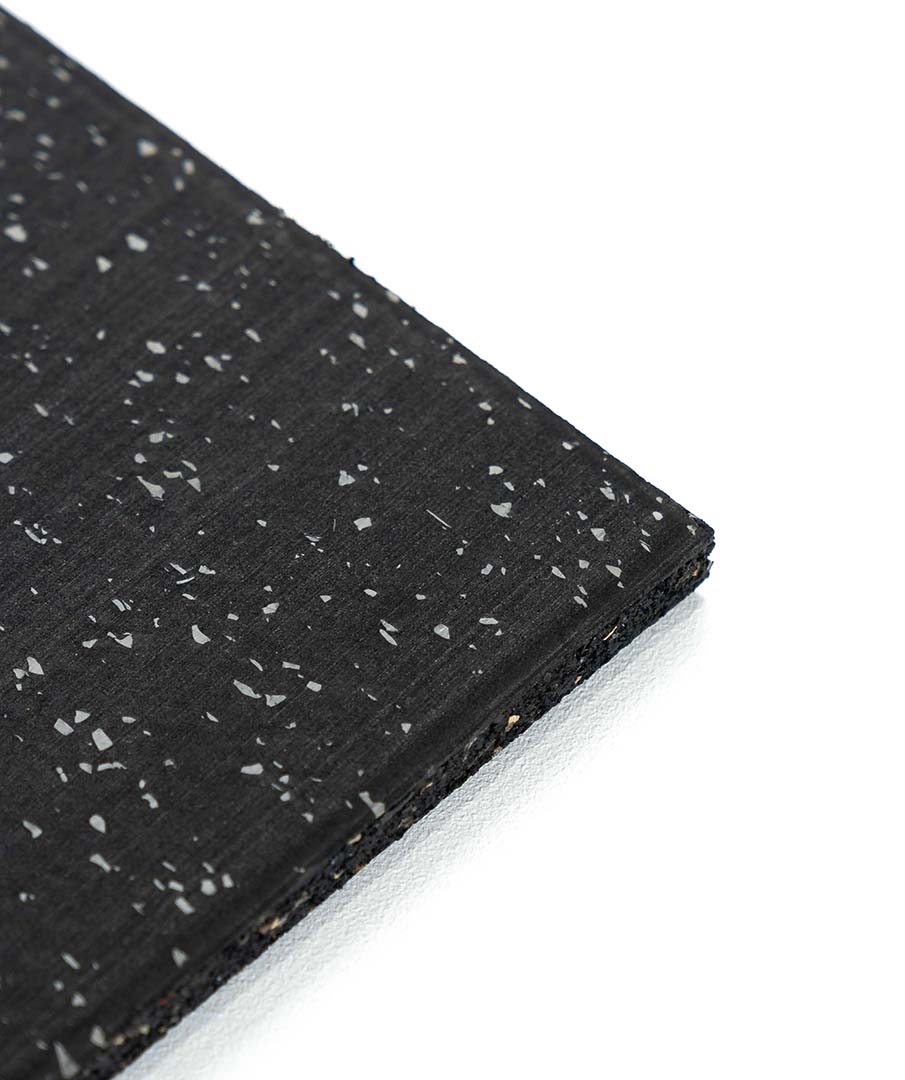EPDM Rubber Gym Flooring - Grey Fleck 15mm Gym Mats - Image 3