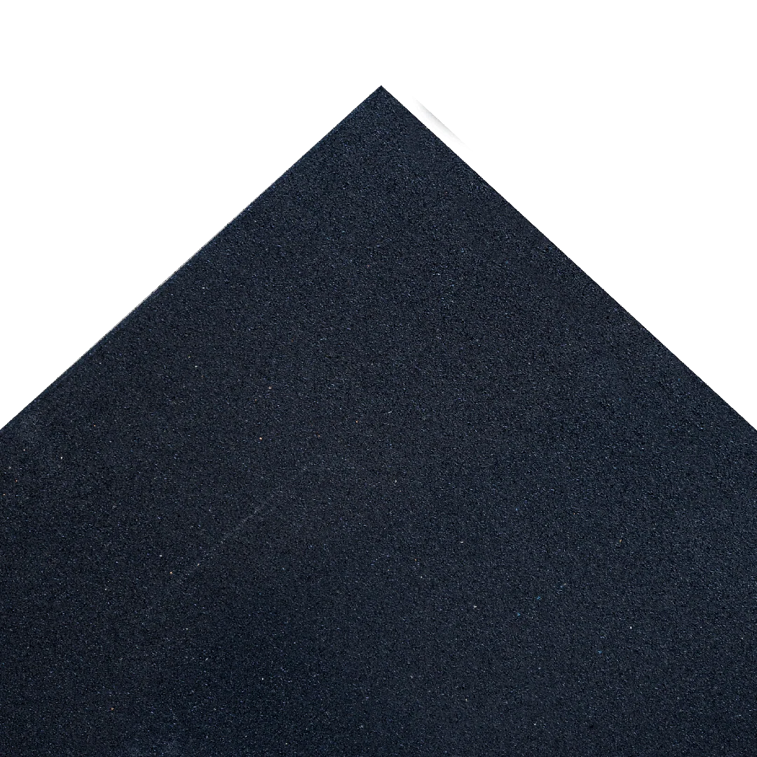 Rubber Gym Flooring - Black - 15mm Gym Mats