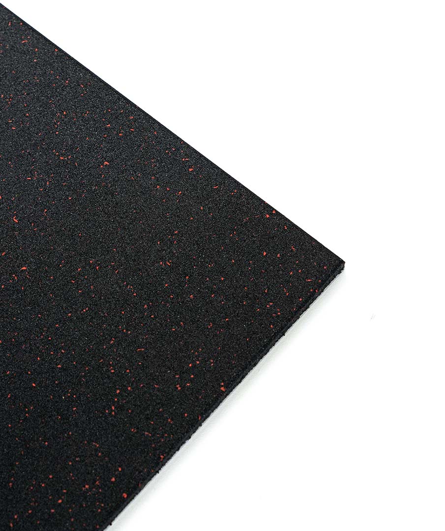Rubber Gym Flooring - Red Fleck - 15mm Gym Mats - Image 3