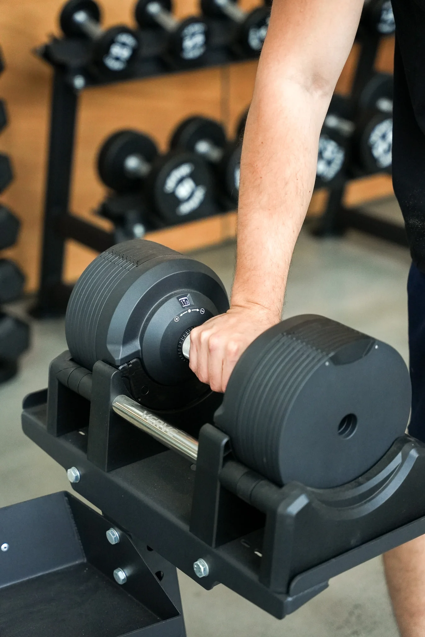 VERVE Adjustable Dumbbell Set with Stand | Pre-Order ETA Early August - Image 3