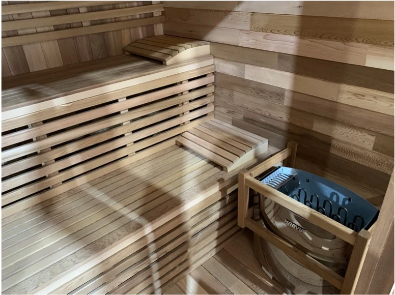 VERVE Clarity Outdoor Traditional Sauna - Cedar | MADE TO ORDER - Image 4