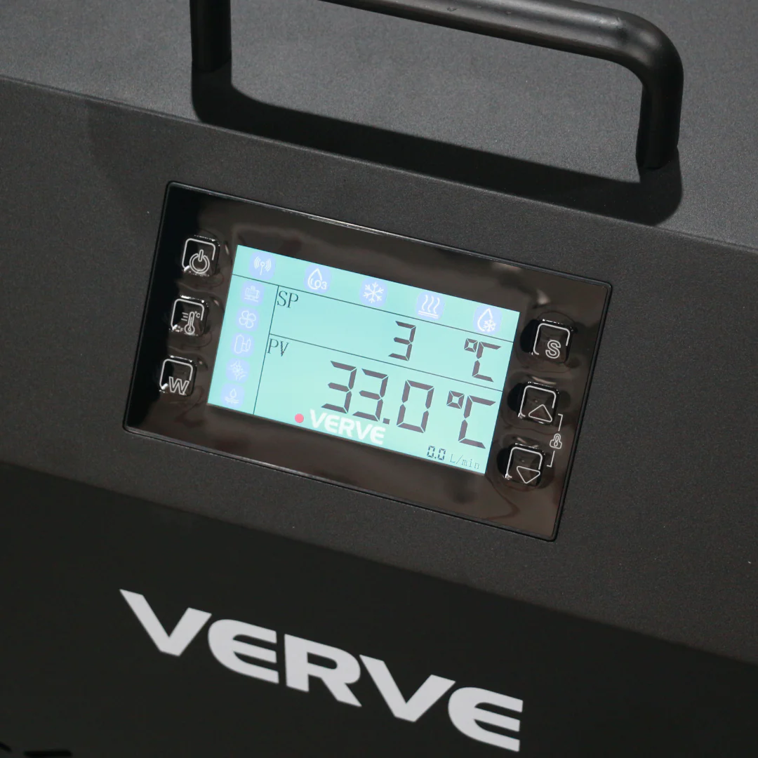 VERVE Cryos 2 Person Ice Bath with 1HP Chiller - Ash Black - Image 6