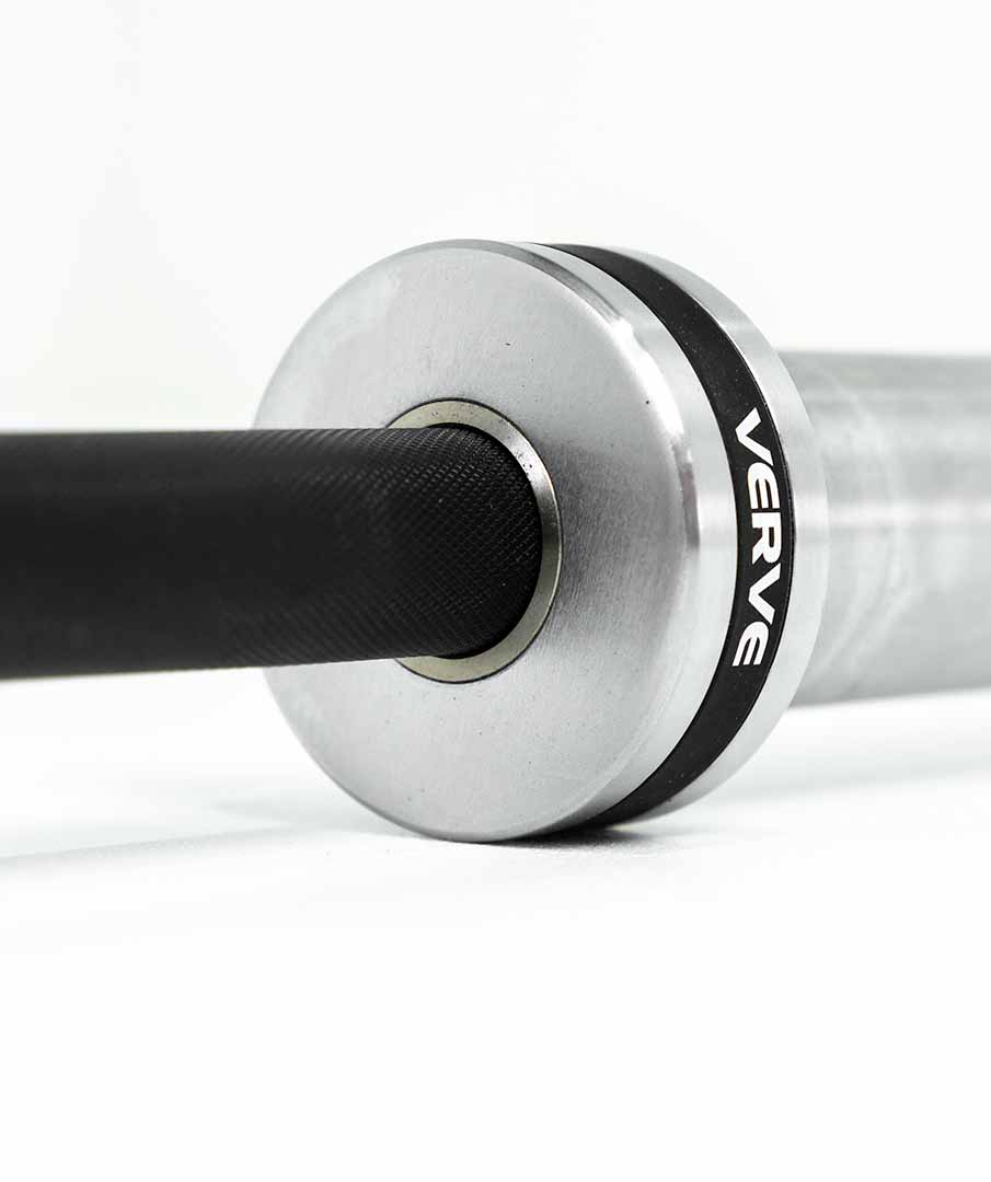 VERVE Elite Olympic Barbell - Black - 15kg - Image 4