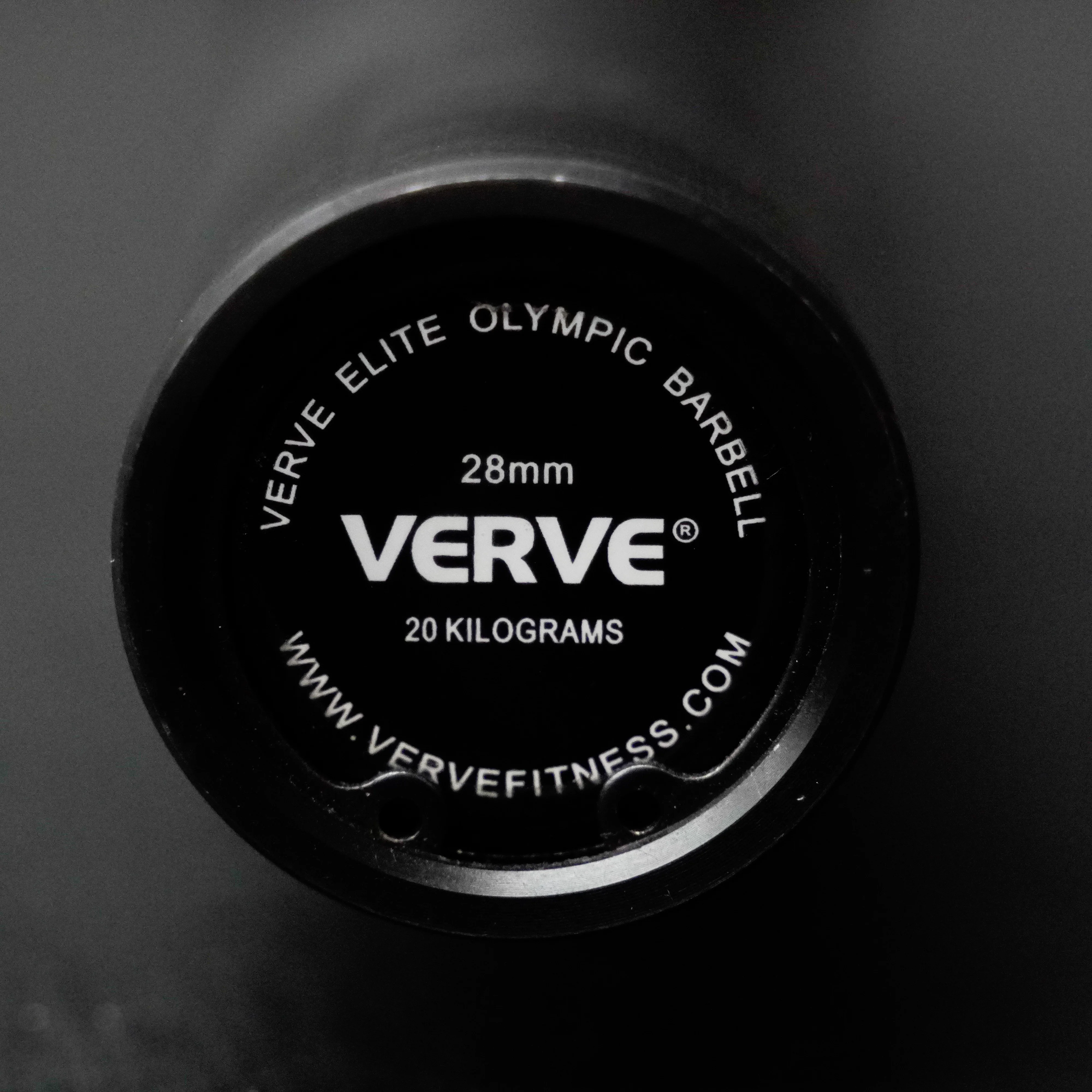 VERVE Elite Olympic Barbell - Black - 20kg | Pre-Order ETA Early July - Image 9