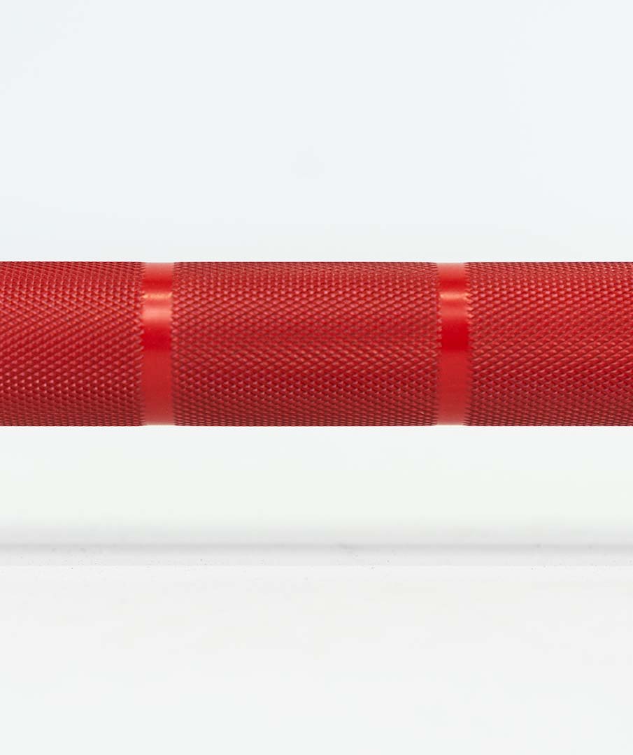 VERVE Elite Olympic Barbell - Red - 15kg - Image 5