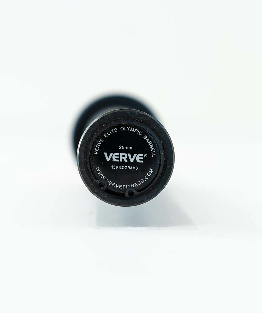 VERVE Elite Olympic Barbell - Red - 15kg - Image 7