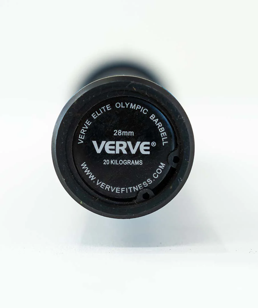 VERVE Elite Olympic Barbell - Red - 20kg - Image 7