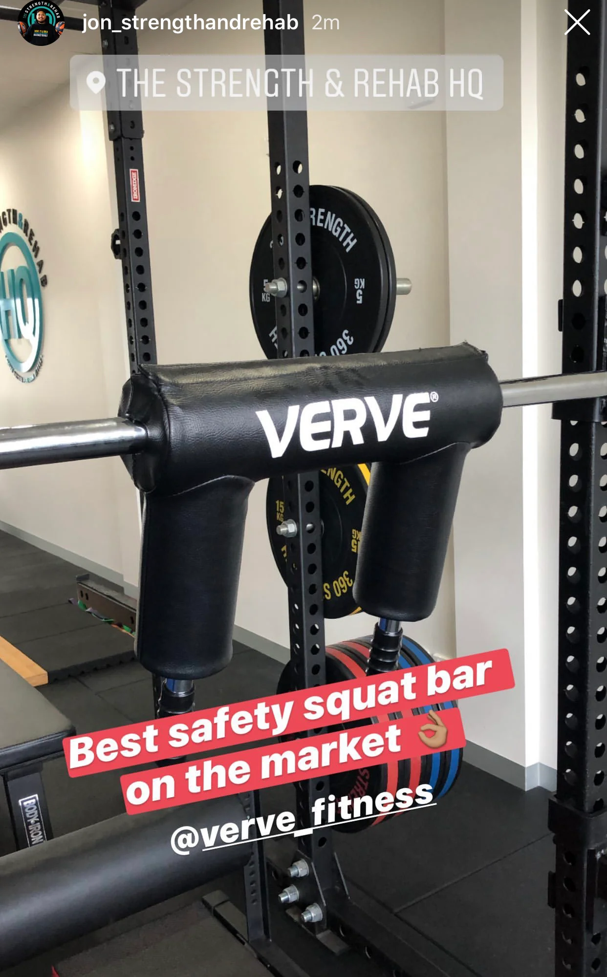 VERVE Elite Safety Squat Bar - Image 12