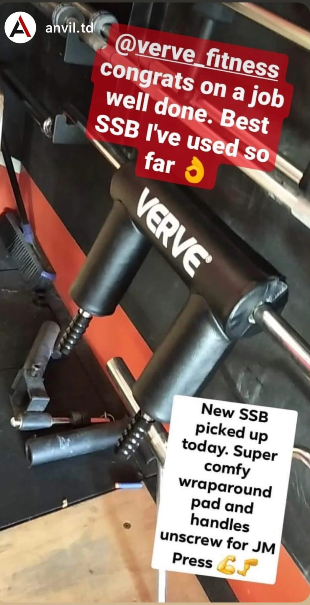 VERVE Elite Safety Squat Bar - Image 13
