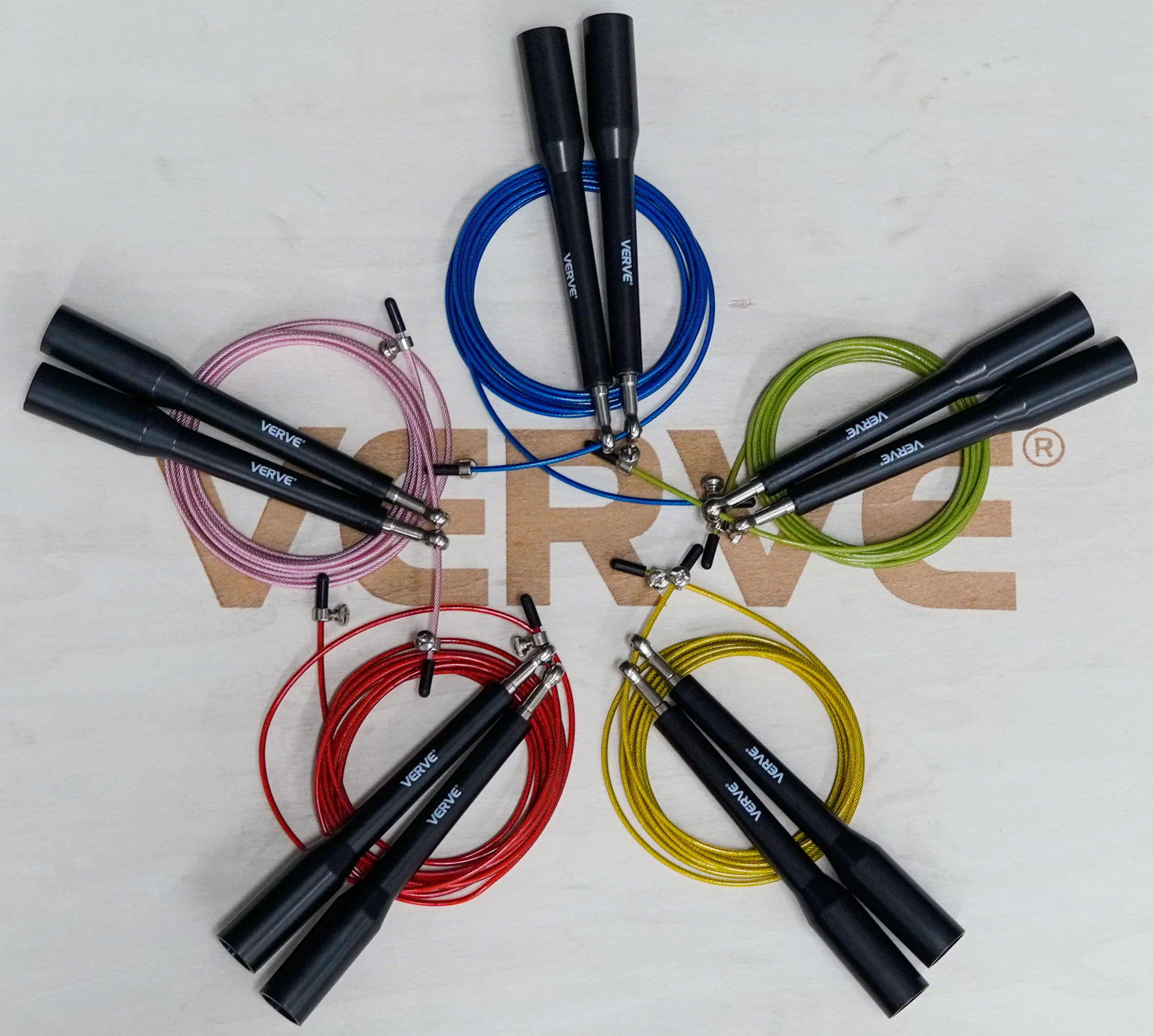 VERVE Jump Rope - Black Cable - Image 4