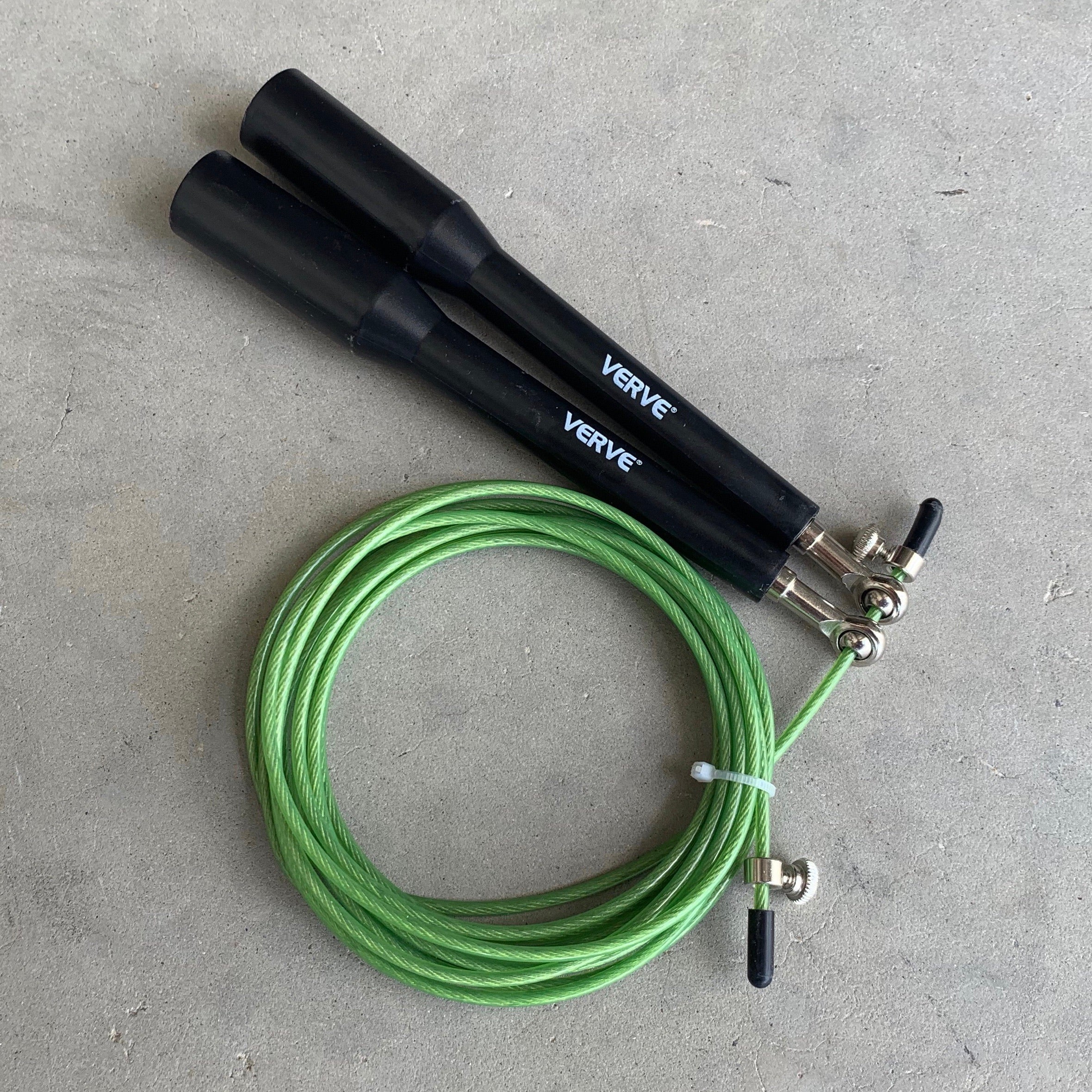 VERVE Jump Rope - Green Cable - Image 6