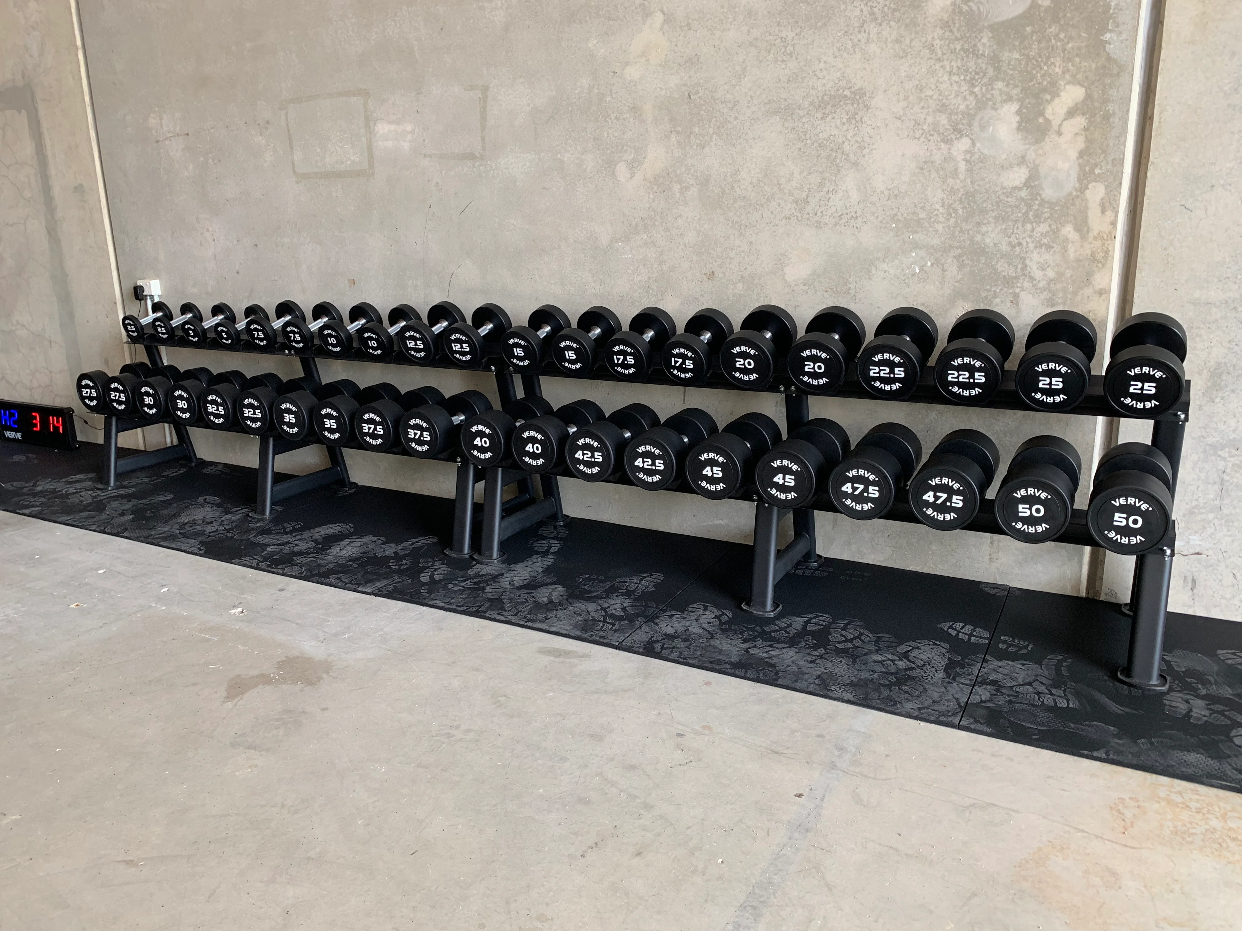 VERVE Large Dumbbell Rack to display 20 Dumbbells - Image 3