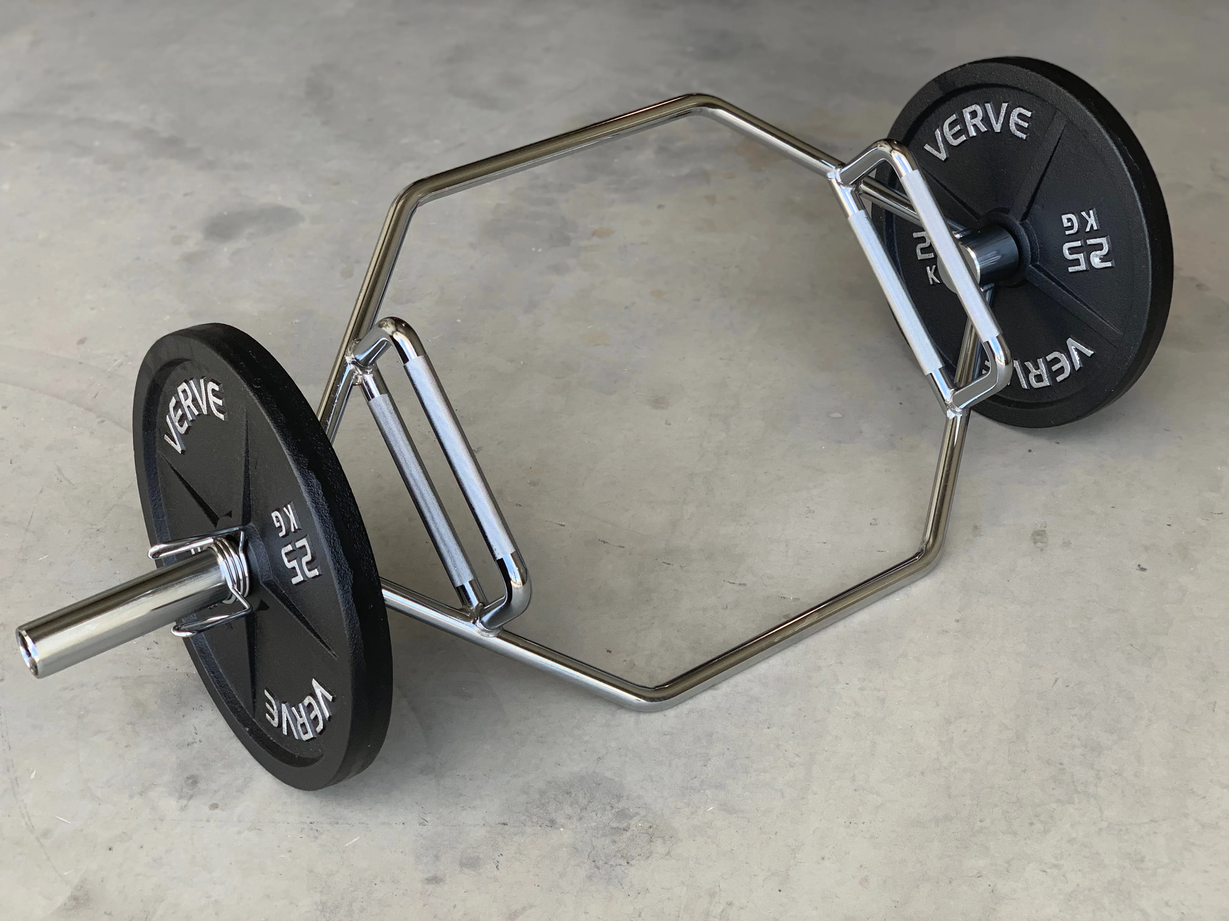 VERVE Olympic Hex Shrug Deadlift Trap Bar - 6' | Pre-Order ETA Late July - Image 2