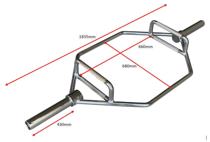 VERVE Olympic Hex Shrug Deadlift Trap Bar - 6' | Pre-Order ETA Late July - Image 5