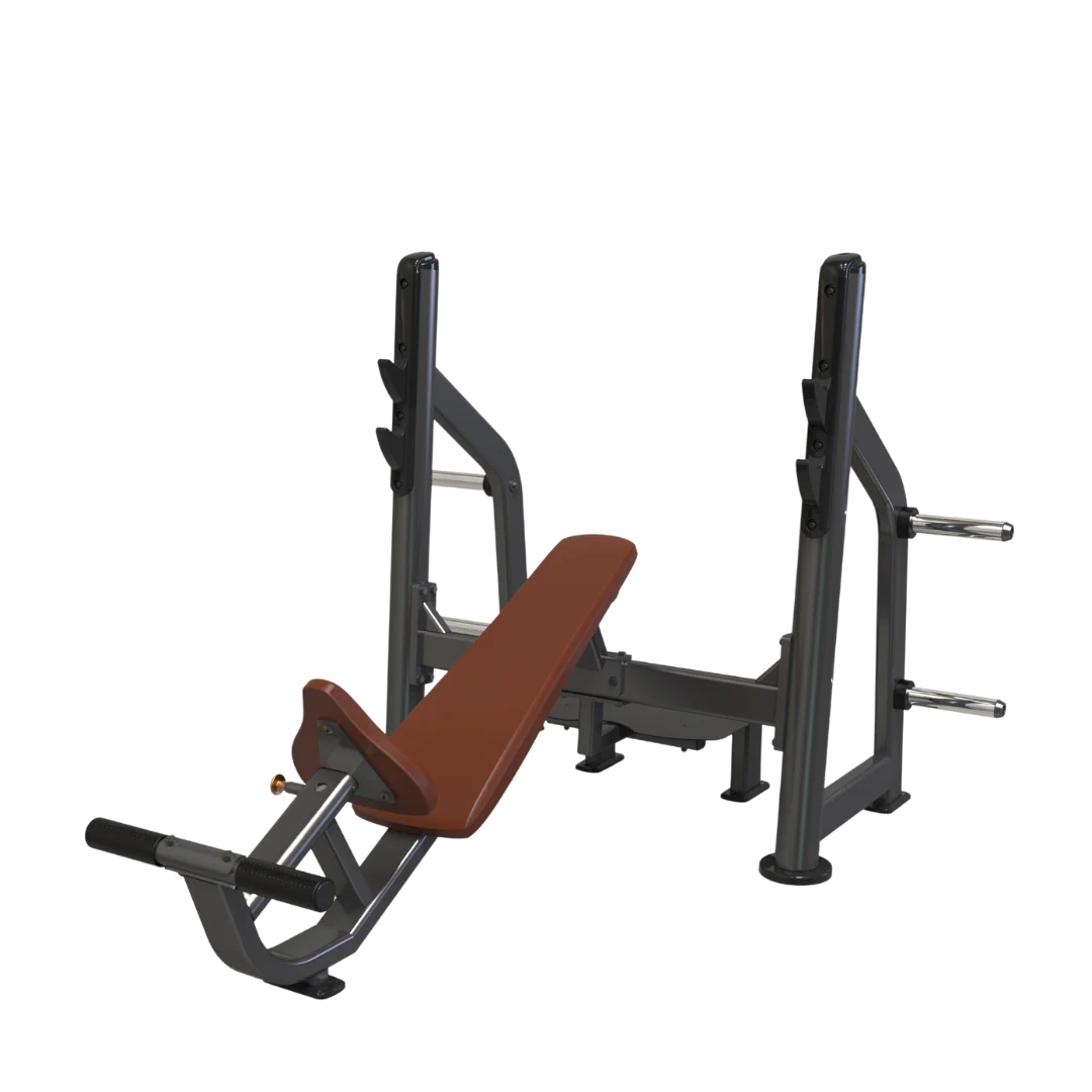 VERVE Olympic Incline Bench (Brown) - Makoto Series