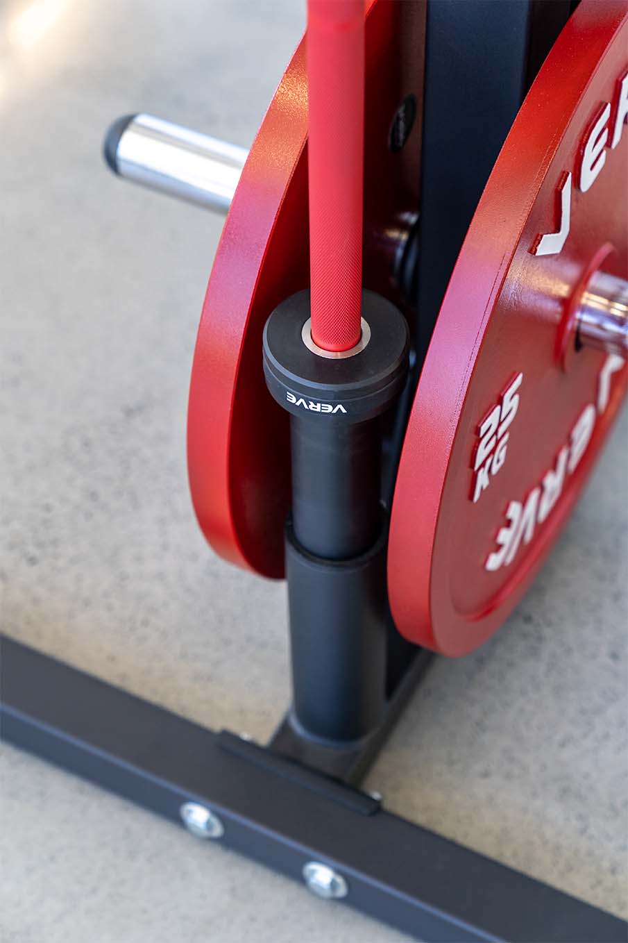 VERVE Olympic Weight Holder with Dual Barbell Storage - Image 11