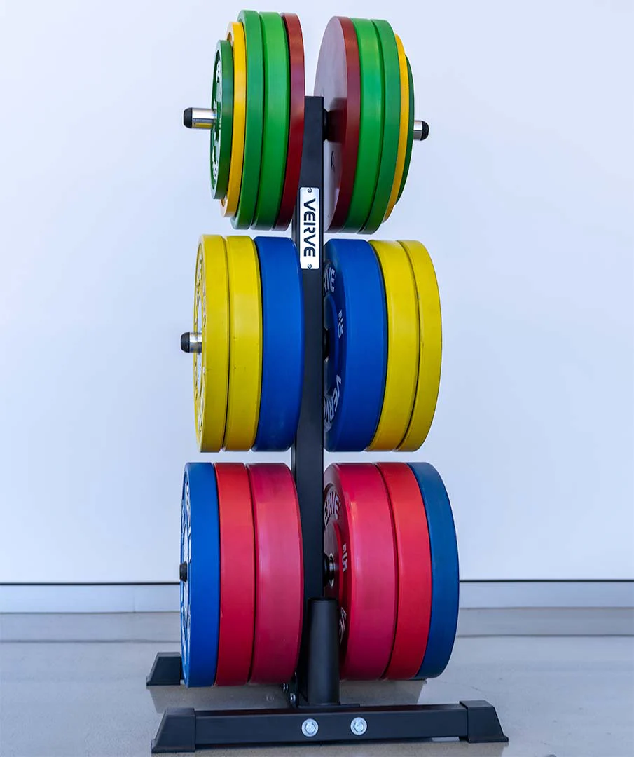 VERVE Olympic Weight Holder with Dual Barbell Storage - Image 15