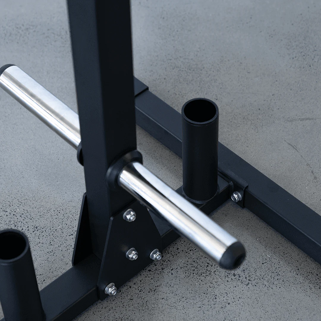 VERVE Olympic Weight Holder with Dual Barbell Storage - Image 3