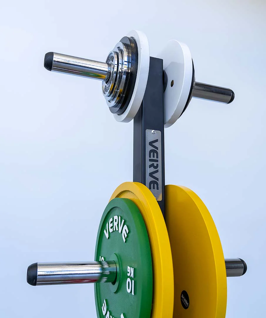 VERVE Olympic Weight Holder with Dual Barbell Storage - Image 9