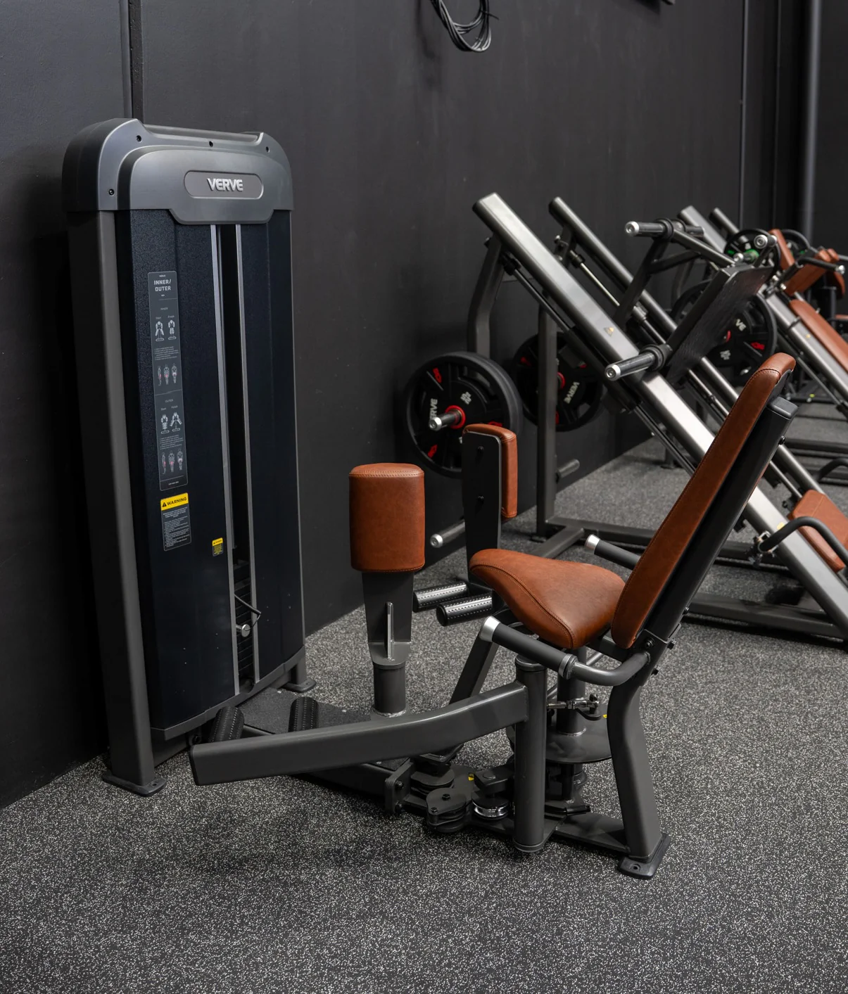 VERVE Pin Loaded Abductor/Adductor (Black) - Makoto Series | Pre-Order ETA Late July - Image 2