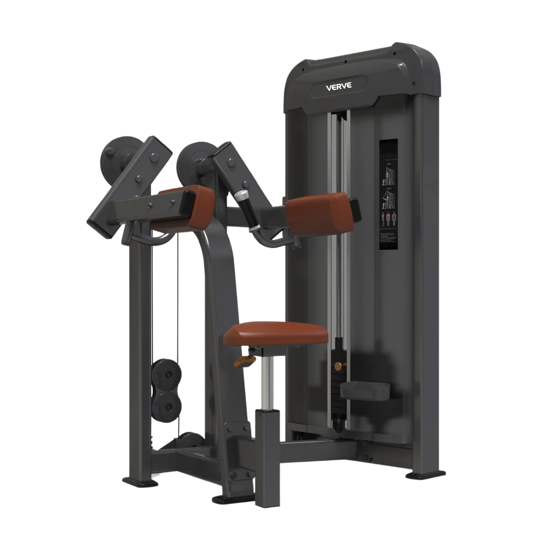 VERVE Pin Loaded Lateral Shoulder Raise (Brown) - Makoto Series | MADE TO ORDER
