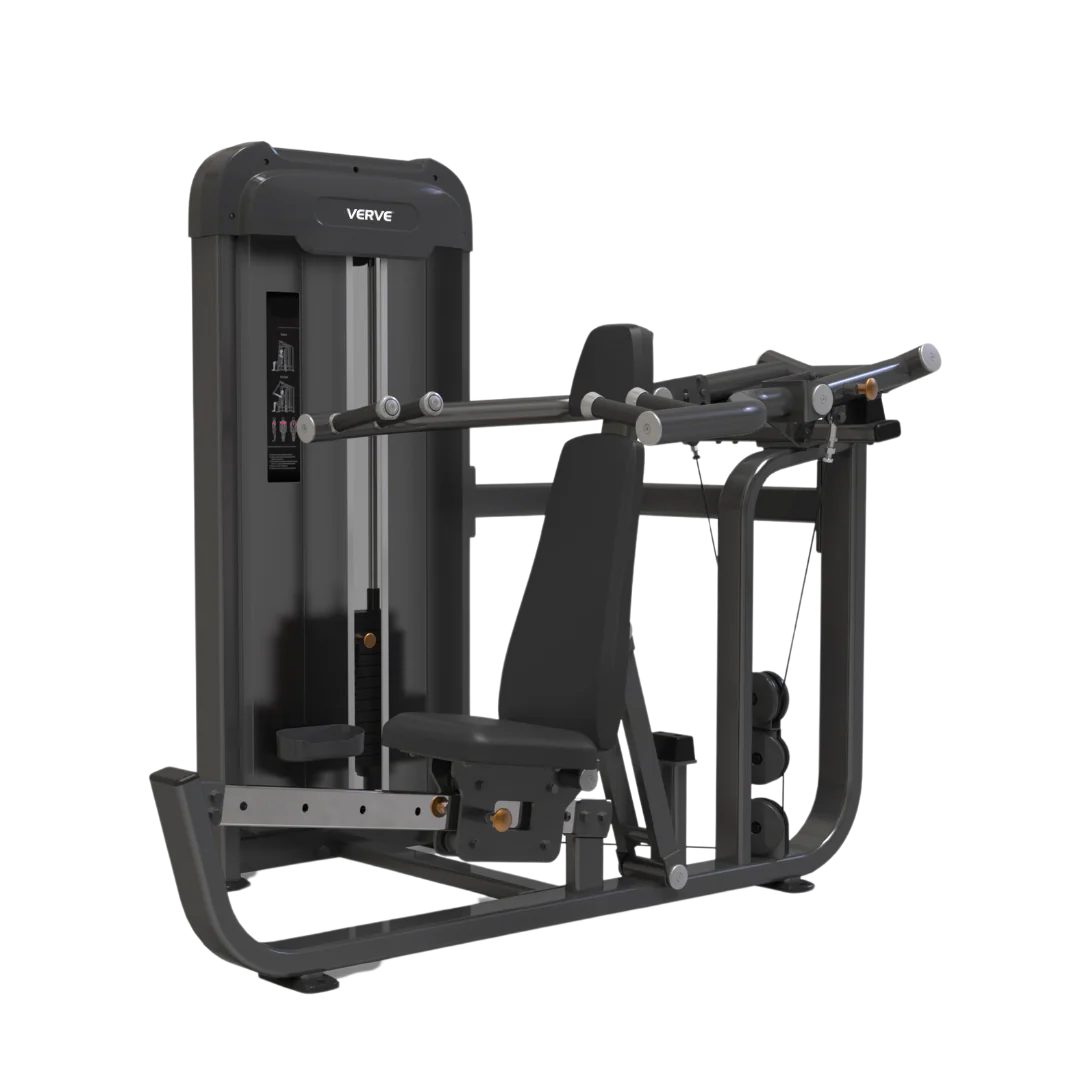 VERVE Pin Loaded Multi Press Chest/Shoulder (Black) - Makoto Series | Pre-Order ETA Late July