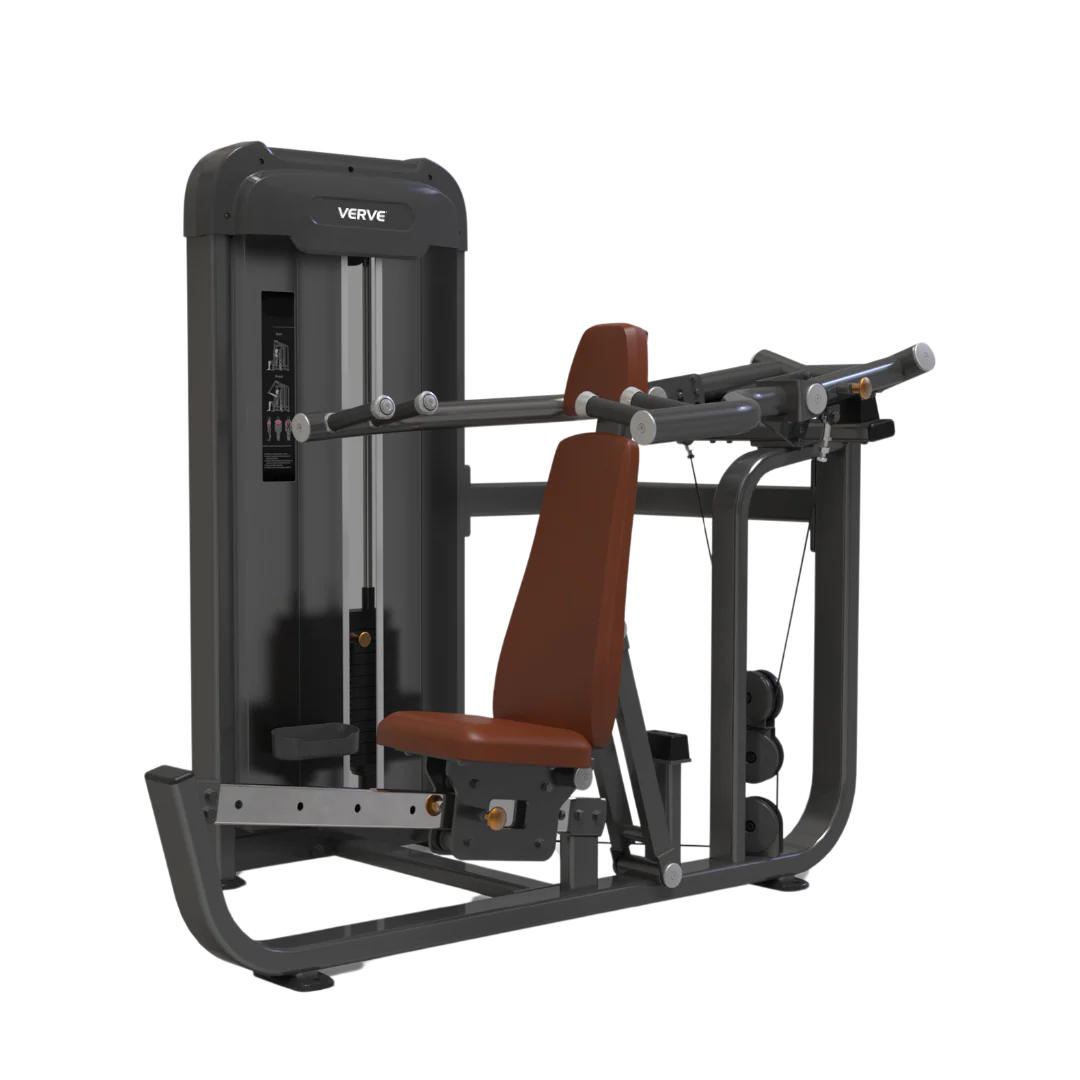 VERVE Pin Loaded Multi Press Chest/Shoulder (Brown) - Makoto Series
