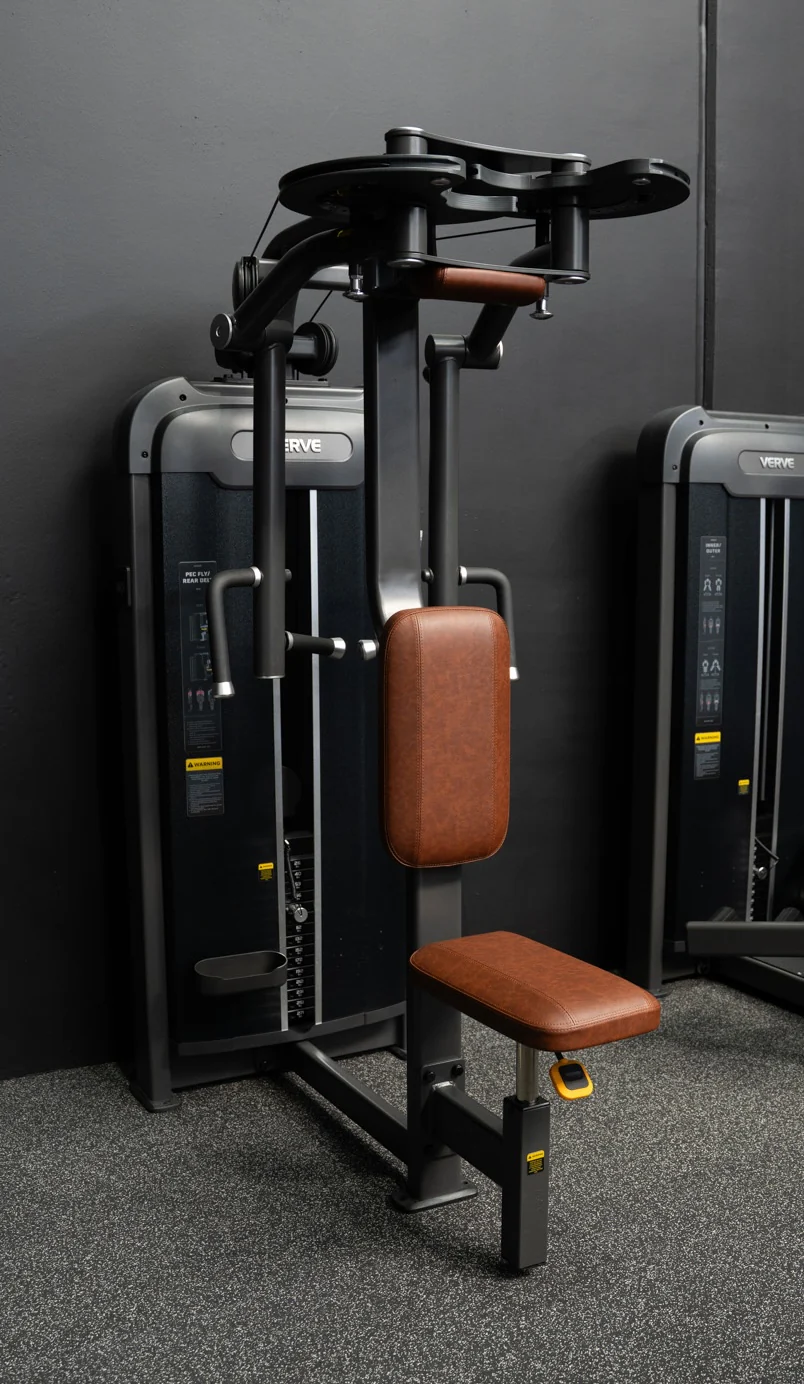VERVE Pin Loaded Pec Fly/Rear Delt (Black) - Makoto Series - Image 4