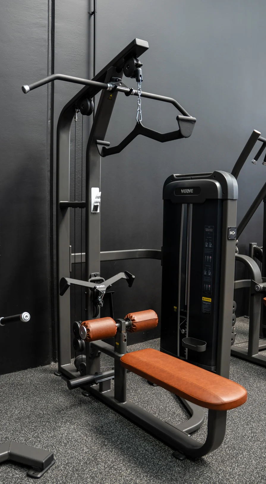 VERVE Pin Loaded Pulldown/Seated Row (Black) - Makoto Series | Pre-Order ETA Late July - Image 2