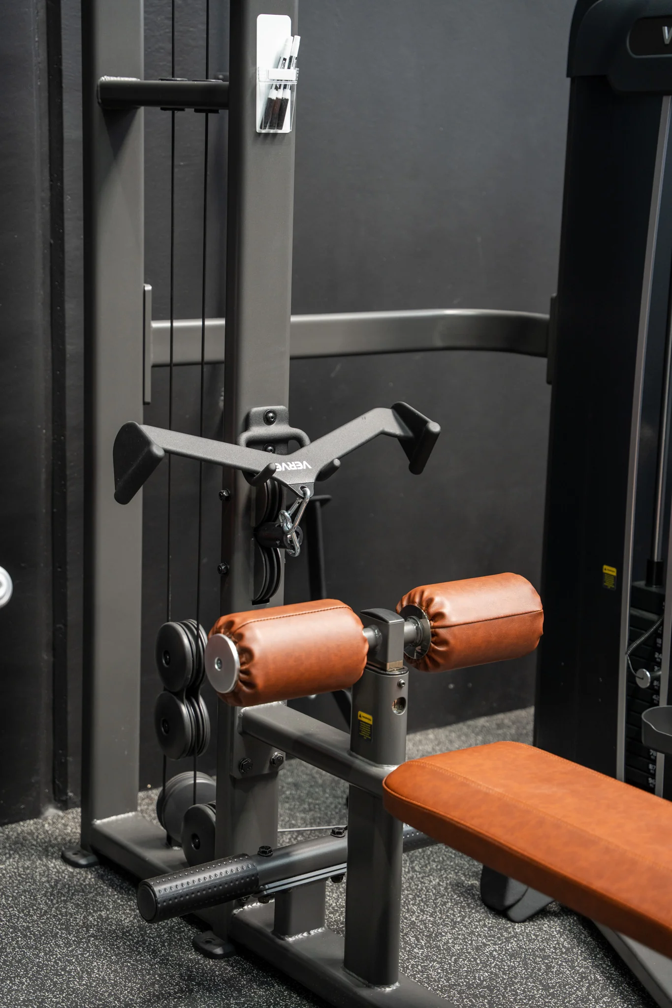 VERVE Pin Loaded Pulldown/Seated Row (Brown) - Makoto Series - Image 3