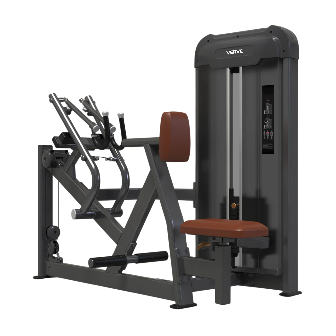 VERVE Pin Loaded Seated Row (Brown) - Makoto Series | MADE TO ORDER