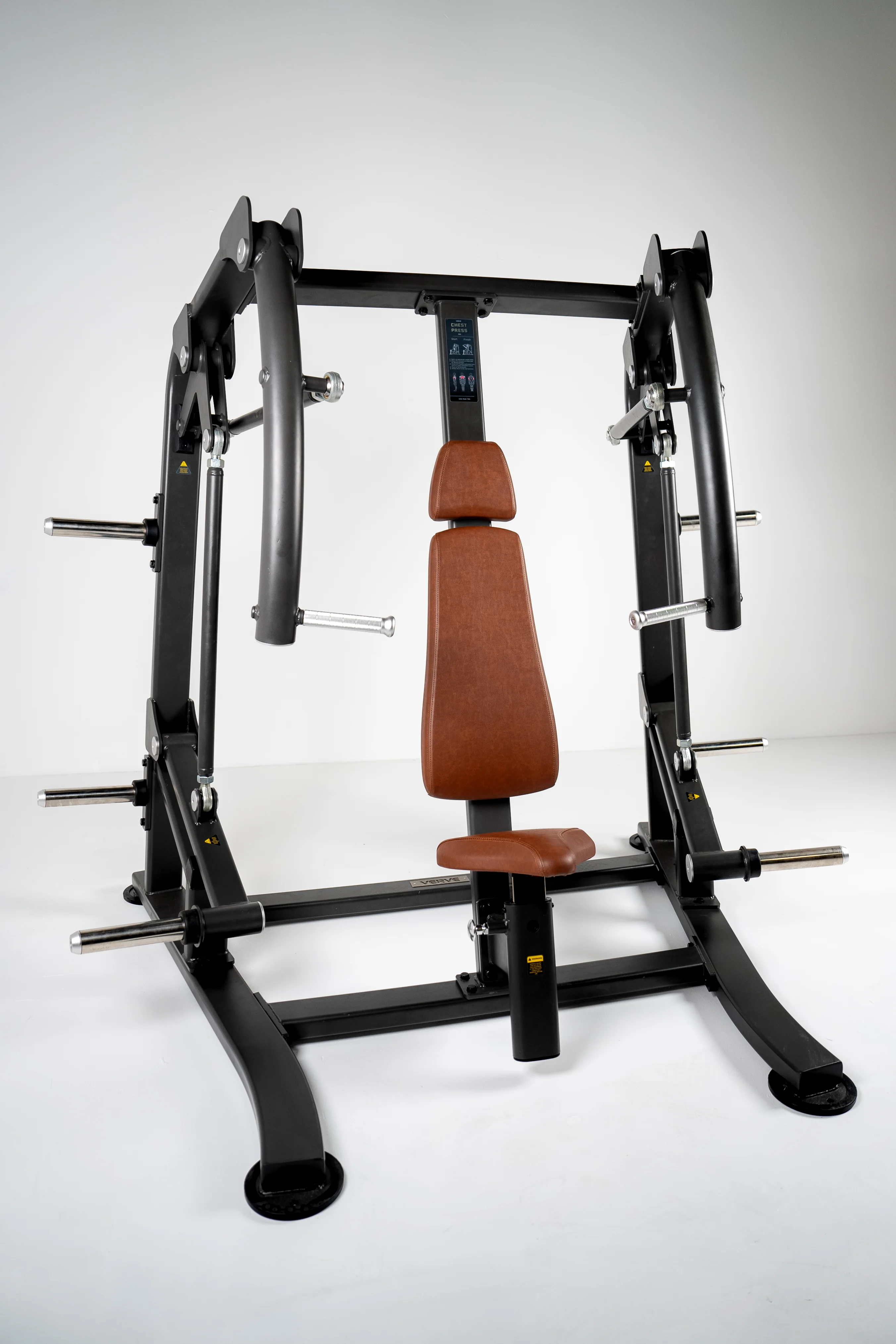VERVE Plate Loaded Chest Press (Brown) - Makoto Series | MADE TO ORDER - Image 6