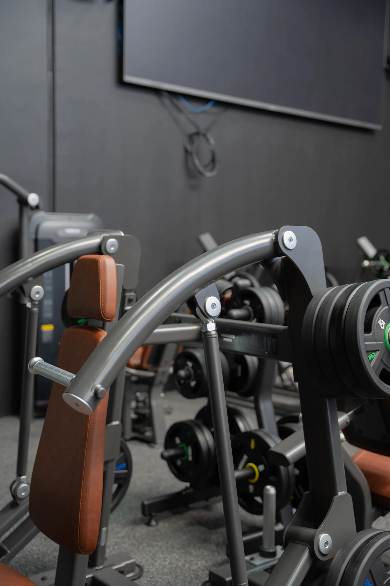 VERVE Plate Loaded Shoulder Press (Brown) - Makoto Series | MADE TO ORDER - Image 3