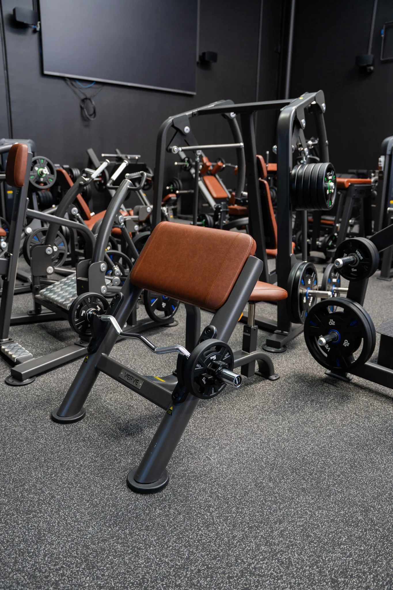 VERVE Preacher Curl Scott Bench (Black) - Makoto Series - Image 2