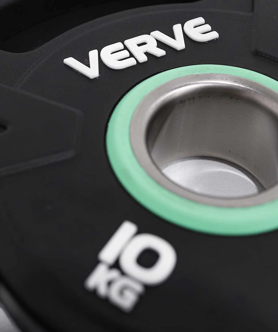 VERVE BE> PU Coated Tri Grip Olympic Plates - Image 17