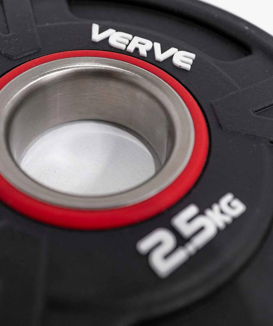 VERVE BE> PU Coated Tri Grip Olympic Plates - Image 18