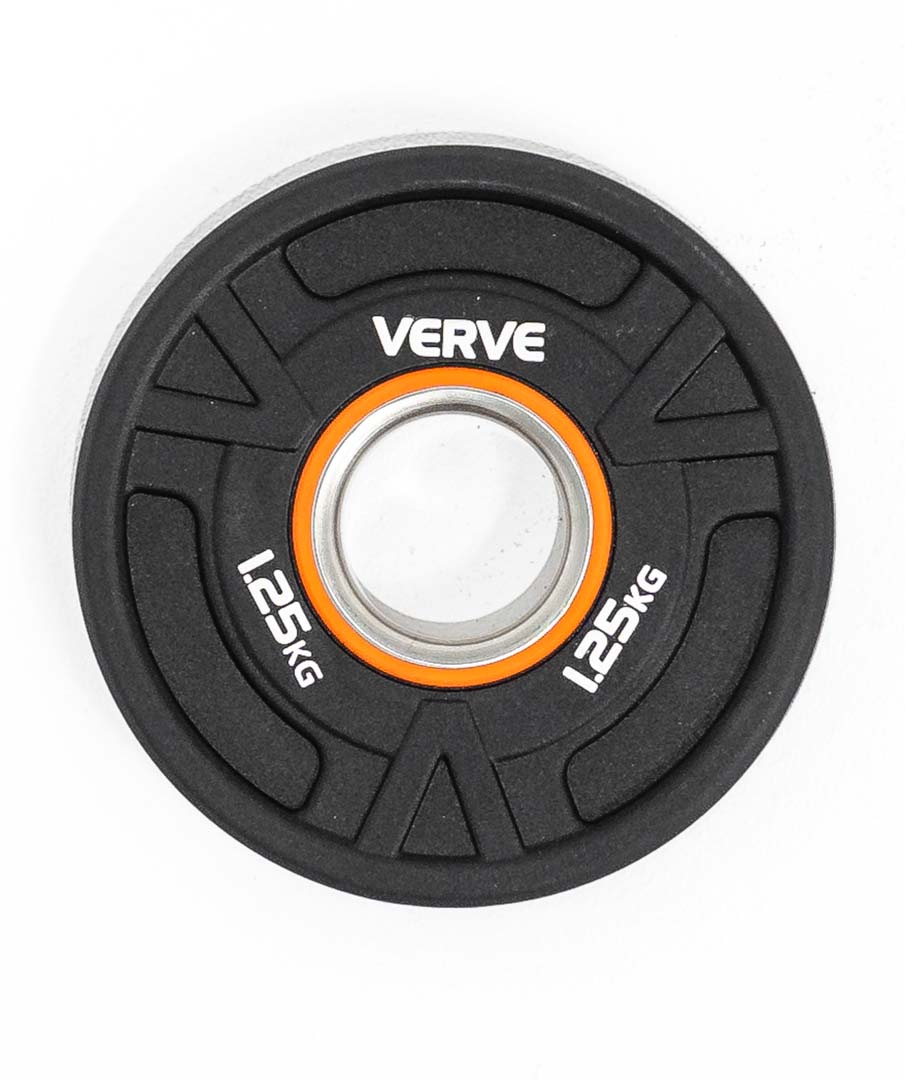 VERVE BE> PU Coated Tri Grip Olympic Plates - Image 3