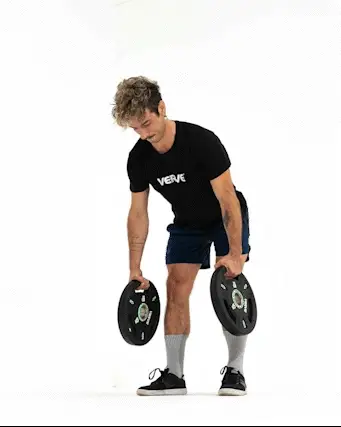 VERVE BE> PU Coated Tri Grip Olympic Plates - Image 4