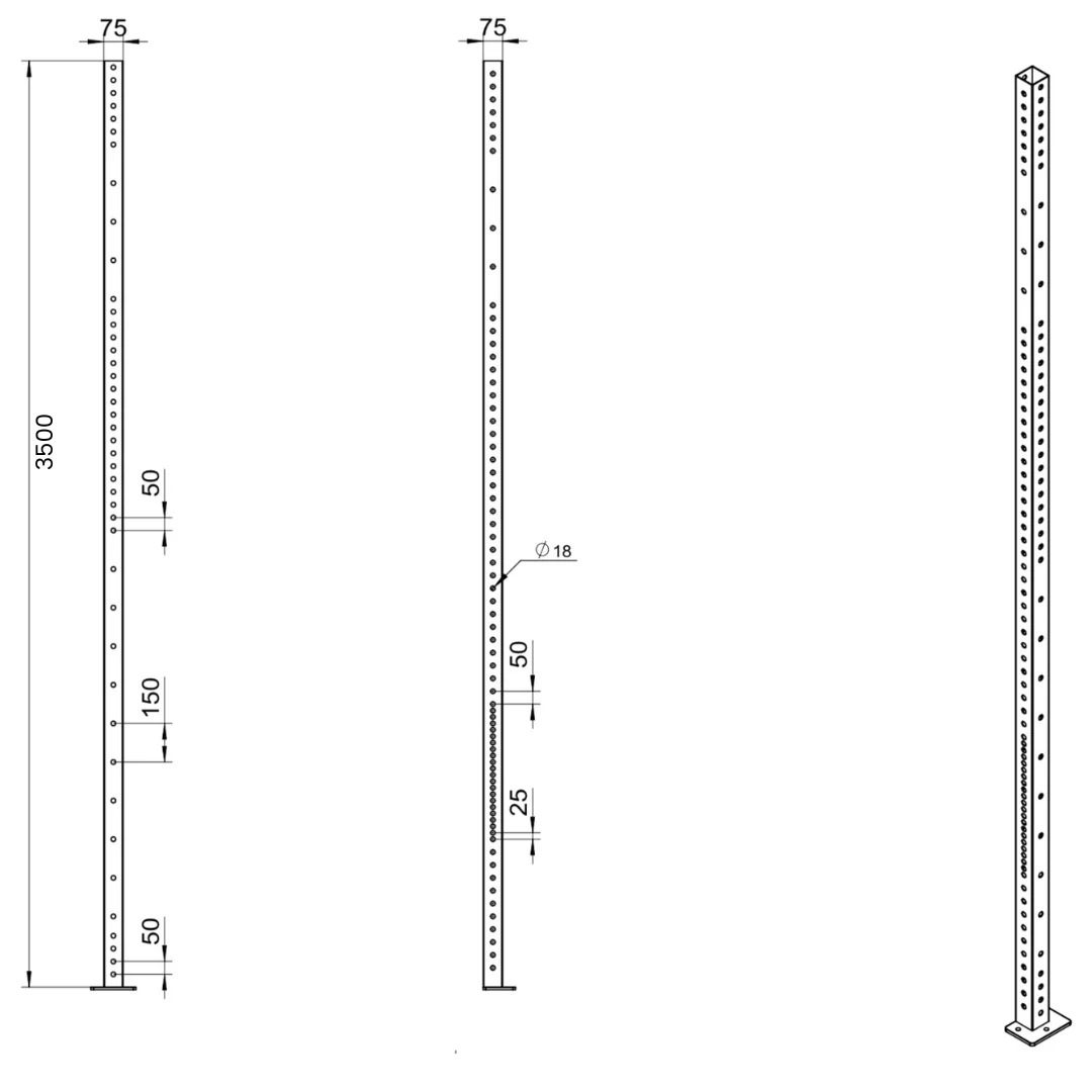 VERVE Rig Upright - 3.5m - Image 15