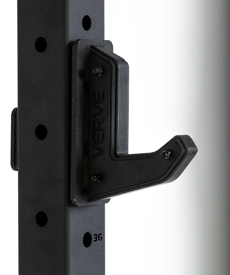 VERVE Sandwich J Hooks Pair for Rigs & Commercial Power Rack - Image 3