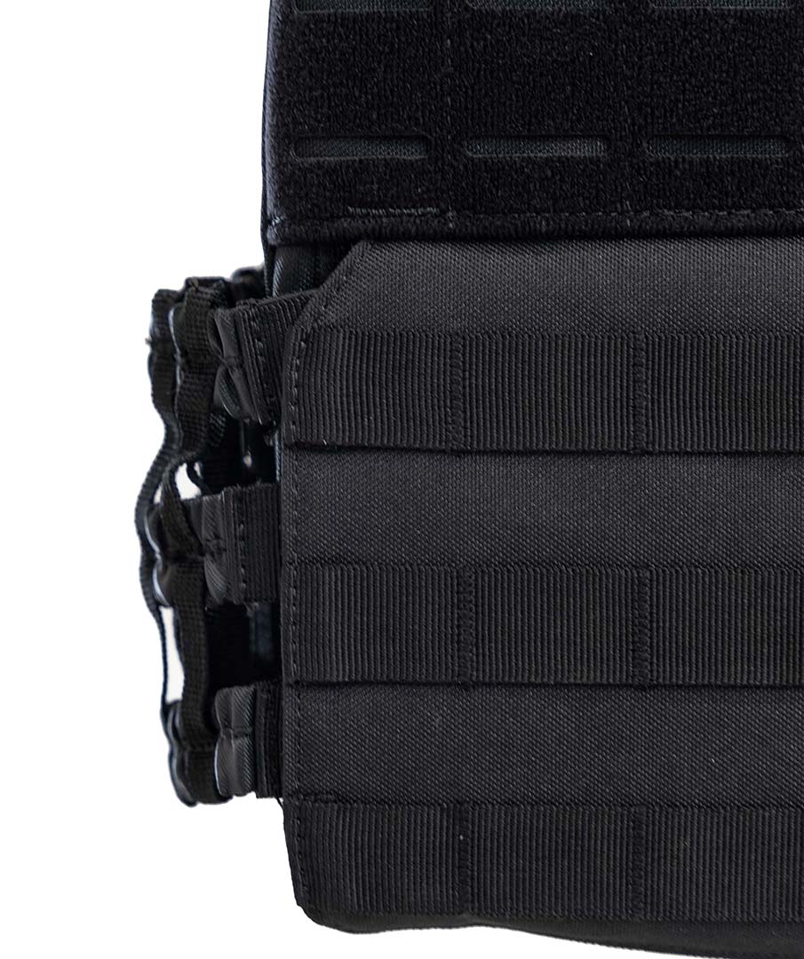 VERVE Tactical Vest Plate Carrier - Black - Image 12