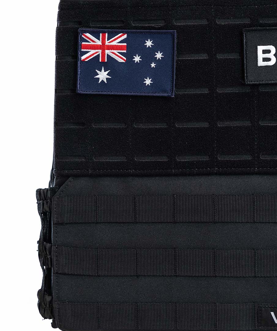 VERVE Tactical Vest Plate Carrier - Black - Image 3