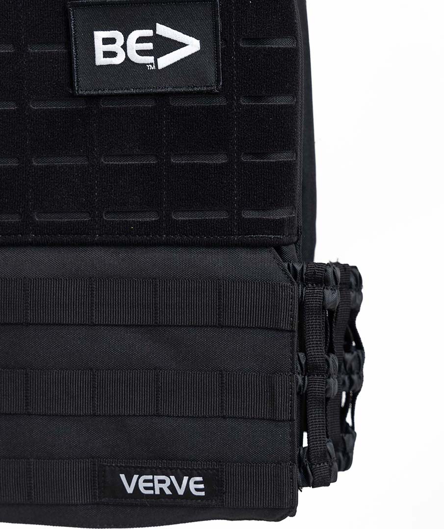 VERVE Tactical Vest Plate Carrier - Black - Image 4